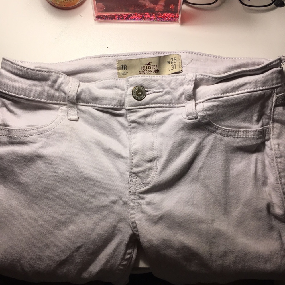 White Hollister Jeans